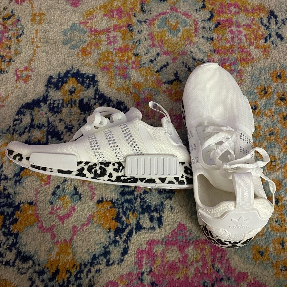 New Adidas white sneakers